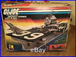 Local pickup GI Joe ORIGINAL BOX only USS Flagg Aircraft carrier Ship