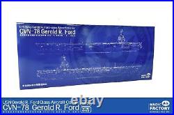 MAGIC FACTORY 6503 1/700 USN Gerald R. Ford Class Aircraft Carrier CVN-78 Painted