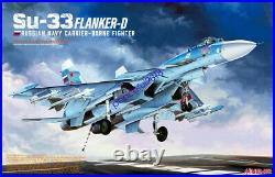 MINIBASE 8001 1/48 Russian Navy Carrier-Borne Fighter Su-33 Flanker- D