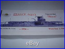 MP Models French Bearn aircraft carrier 1936 1/700 Resin waterline kit