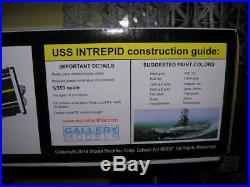 MRC Intrepid CV-11 USS / U. S. S. Essex-class 13 50 Kit 64008 Aircraft Carrier