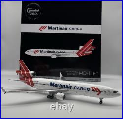 Martinair Cargo MD-11F PH-MCS G2MPH1304 GeminiJets Scale 1200 Diecast