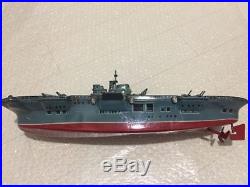 Marusan Toys Tin Aircraft Carrier BattleShip Military / War ship Model D48