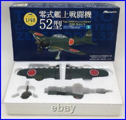 Marushin 1/48 Type Zero Carrier Fighter Zeke Model 52 1997 Die Casting Japan