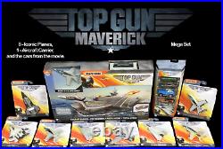 Matchbox 2020 Top Gun Maverick Aircraft Carrier Bundle withVehicles & 8 Planes LOT