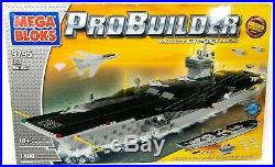 Mega Bloks ProBuilder Master Series 9795 USS Nimitz Aircraft Carrier NEW SEALED