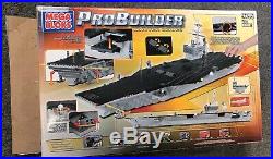 Mega Bloks ProBuilder Master Series USS Nimitz 9795 Aircraft Carrier MissingJets