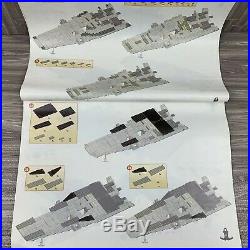 Mega Bloks ProBuilder Master Series USS Nimitz 9795 Aircraft Carrier With Jets