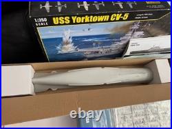 Merit 1/350 Scale USS Yorktown CV-5 Aircraft Carrier Model Kit #65301 Open Box
