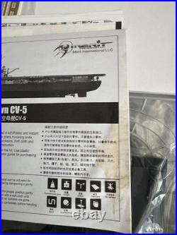 Merit 1/350 Scale USS Yorktown CV-5 Aircraft Carrier Model Kit #65301 Open Box