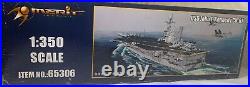 Merit 1350 Scale USS John F. Kennedy CV-67 Aircraft Carrier Model Kit ILK65306