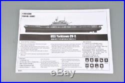 Merit 65301 1/350 USS CV-5 Yorktown Aircraft Carrier Plastic Ship Model Kit