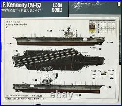 Merit 65306 1/350 USS John F. Kennedy CV-67 Aircraft Carrier Plastic model kit