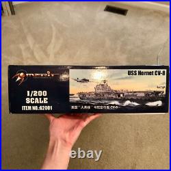 Merit International LLC. 1200 USS Hornet CV-8 Plastic Model Ship Kit #62001 Merit International LLC. 1200 USS Hornet CV-8 Plastic Model Ship Kit #62001