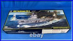 Merit International Uss Yorktown Cv-5 Aircraft Carrier 1350 Model Kit New Iob