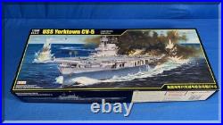 Merit International Uss Yorktown Cv-5 Aircraft Carrier 1350 Model Kit New Iob