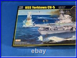 Merit International Uss Yorktown Cv-5 Aircraft Carrier 1350 Model Kit New Iob