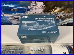 Merit International Uss Yorktown Cv-5 Aircraft Carrier 1350 Model Kit New Iob