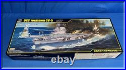 Merit International Uss Yorktown Cv-5 Aircraft Carrier 1350 Model Kit New Iob