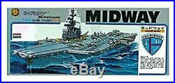 Micro Ace USS Aircraft Carrier No. 8 Midway CVA-41 1/800Scale Plasti Model Kit jp
