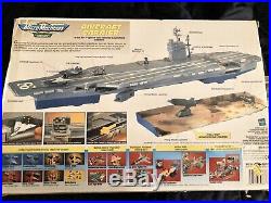 Micro Machines Military Aircraft Carrier 1999 Galoob New in Box Complete