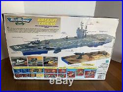 Micro Machines Military Aircraft Carrier 1999 Hasbro Galoob New in Box
