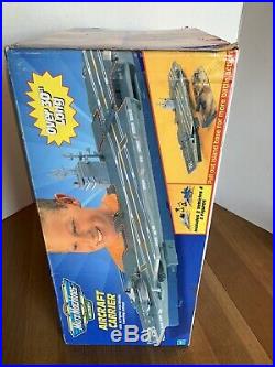 Micro Machines Military Aircraft Carrier 1999 Hasbro Galoob New in Box