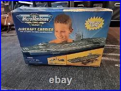 Micro Machines Military Aircraft Carrier 30 Hasbro Galoob SEE PICS