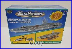 Micro Machines Military Aircraft Carrier MISB rare