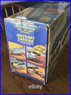 Micro Machines Military Aircraft Carrier Over 30 1999 Hasbro Galoob