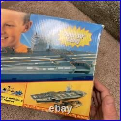 Micro Machines Military Aircraft Carrier Over 30 1999 Hasbro Galoob- Sealed