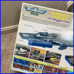 Micro Machines Military Aircraft Carrier Over 30 1999 Hasbro Galoob- Sealed