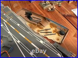 Micro Machines Military Lot Aircraft Carrier And Many More Military Vehicles Etc