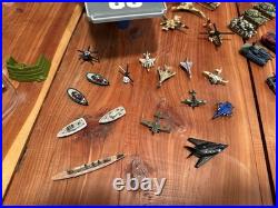 Micro Machines Military Lot Aircraft Carrier And Many More Military Vehicles Etc
