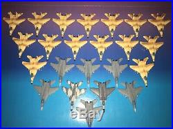 Micro Machines Military Lot MIG-29 Fulcrum Aircraft Carrier 30 INS Vishal