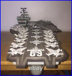 Micro Machines Military Lot Nimitz Aircraft Carrier Battle Group F/A-18 Hornets