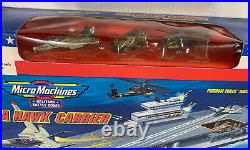 Micro Machines Military Sea Hawk Carrier 1993 Galoob Aircraft Carrier SEALED