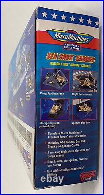 Micro Machines Military Sea Hawk Carrier 1993 Galoob Aircraft Carrier SEALED
