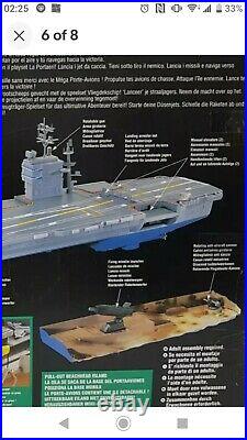 Micro Machines Military Sea Launch Command Aircraft Carrier Original Box