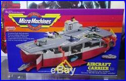 Micro machines aircraft carrier 1988 sealed