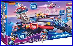 Mighty Movie Aircraft Carrier Includes Chase Figure, Ages 3+