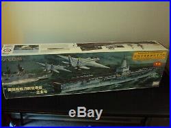 MiniHobby 1/350 Scale Aircraft Carrier USS Enterprise (CVN-65) + Decal -Open Box