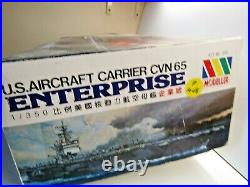 Modeller 1350 Scale U. S. Aircraft Carrier CVN-65 Enterprise Model Kit # 2401