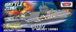 Motor Max Electronic Aircraft Carrier With4 Aircraft & Sound