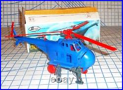 Multiple Toymakers Ideal Take Apart Helicopter Sikorsky H-19 Power Patrol NMIB