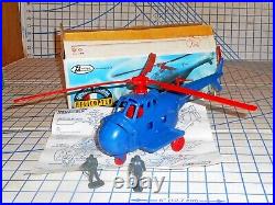 Multiple Toymakers Ideal Take Apart Helicopter Sikorsky H-19 Power Patrol NMIB