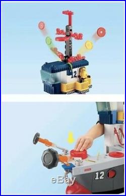 NEW Fisher Price Imaginext Sky Racers Aircraft Carrier Moving Toy Plane Figures