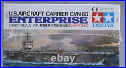 NEW Tamiya 1/350 CVN65 USS Enterprise US Navy Aircraft Carrier Model 78007