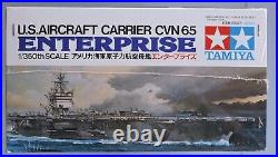 NEW Tamiya 1/350 CVN65 USS Enterprise US Navy Aircraft Carrier Model 78007
