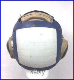 Navy Aircraft Carrier Flight Deck Crewman's Blue Helmet Impact Resistant 7 1/2